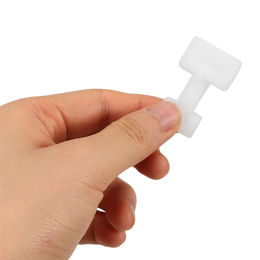 

70pcs Planter Mold Buckle Cement Flowerpot Concrete Column Roman Column Accessories White Plastic Buckles for Hu