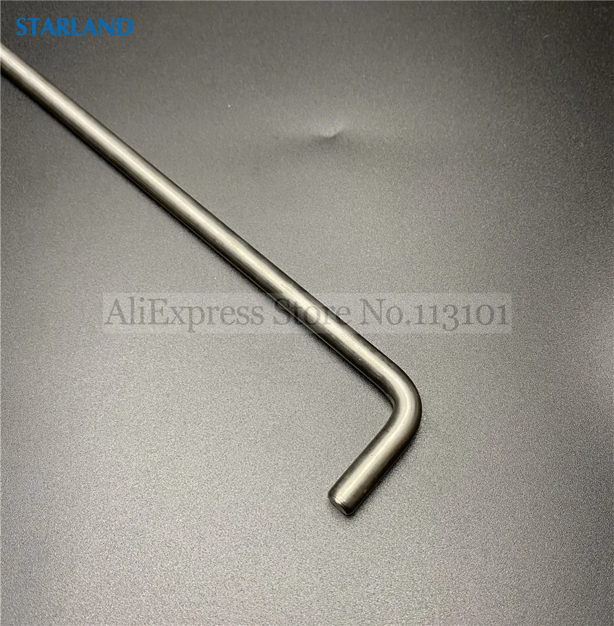 Una asta di chiusura a bullone lungo in acciaio inossidabile Nuovo pezzo di ricambio di ricambio per macchine per gelato Vevor YKF Raccordo per macchine Soft Serve