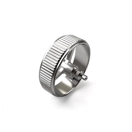 Imagen 2 del producto Rueda de desplazamiento de ratón de Metal de 1 pieza para ThundeRobot ML903/ML901/ML103, accesorio de rodillo de ratón de aleación de aluminio de repuesto