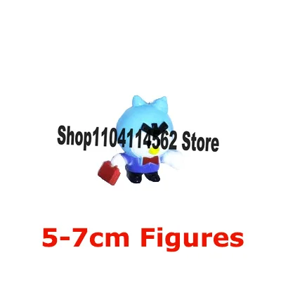 Mini Anime Figures Fashion Original Star-Game Decoration Cartoon Heroes Leon Model Cotton Dolls Boys Christmas Gifts Collectible