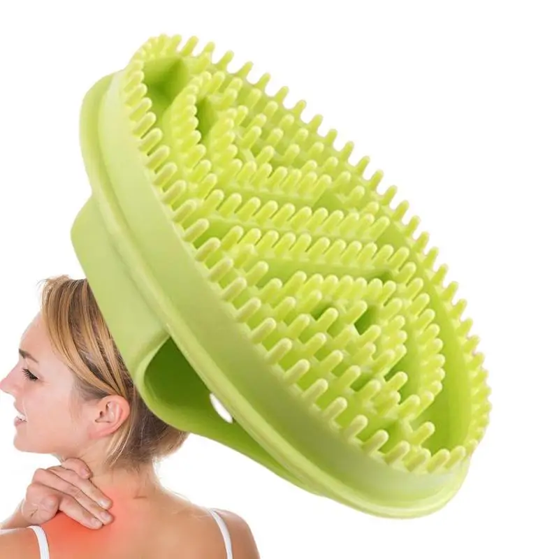 

Round Handle Massage Brush Cellulite Body Massager Improve Dandruff Scrubber Cellulite Remover Improve Circulation For Women