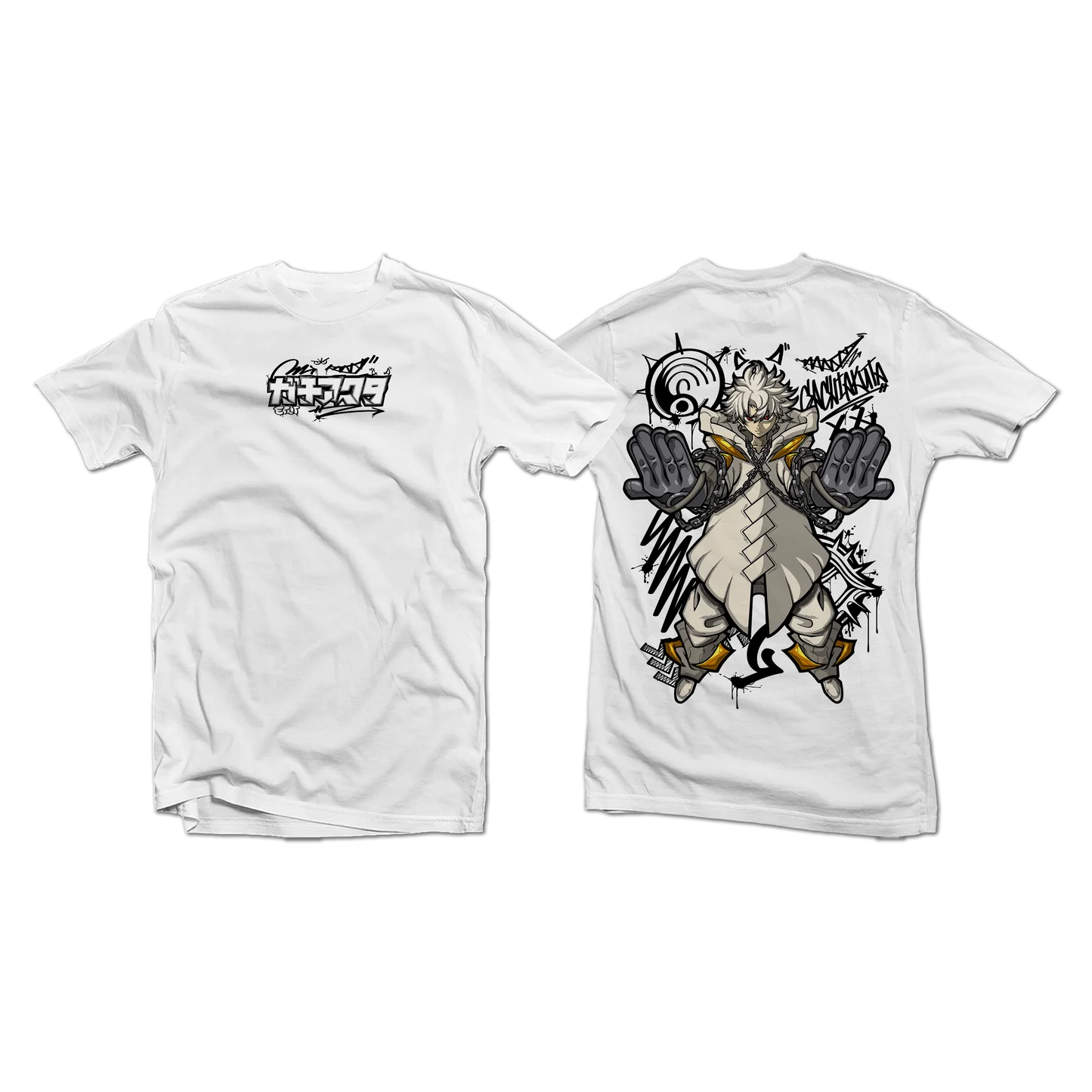 Gachiakuta Rudo Surebrec Graphic T-shirt Women Men Oversized Anime Mange T-shirt Street Hip Hop Casual Cotton Unisex Couple Tee