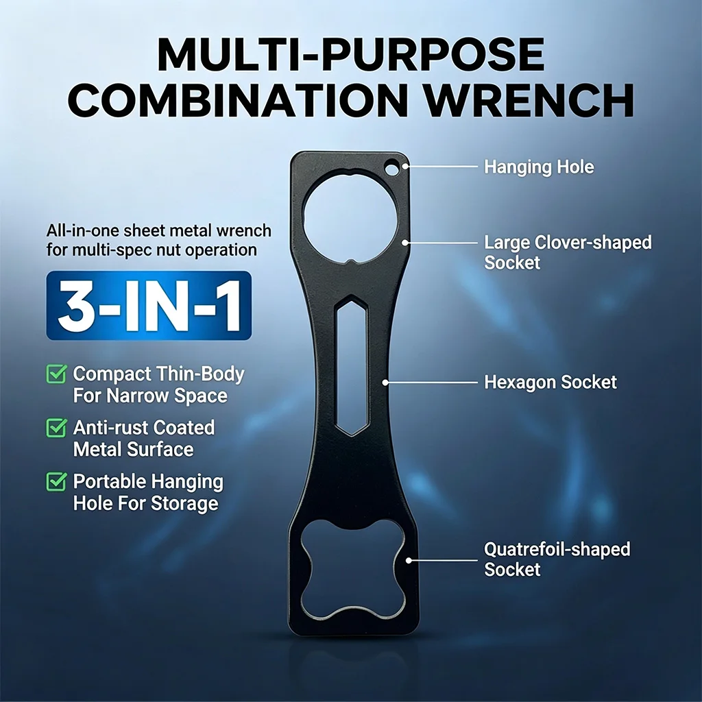 Metal Wrench Tool Spanner Tighten Loosen Key Knob Screw for Gopro Hero 13 12 for Insta360 for DJI OSMO Action Camera Accessories