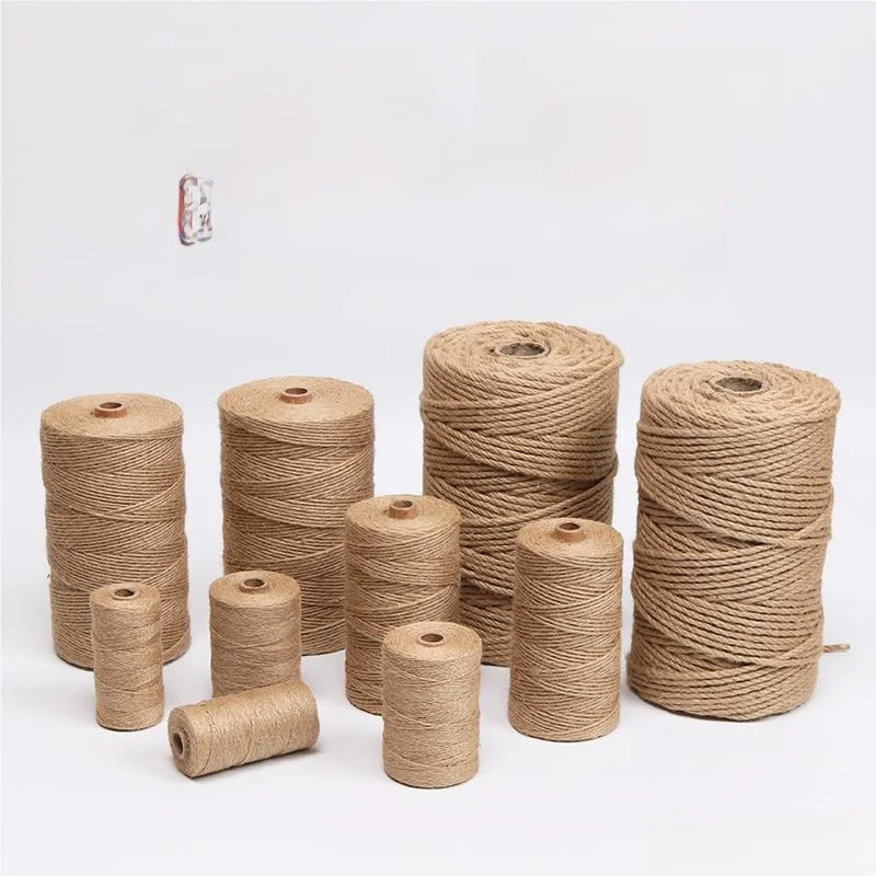 装飾麻ロープ-diy-材料手作りクリエイティブガラス花瓶ペンホルダー織りロープパージェフォレストシステムランパード