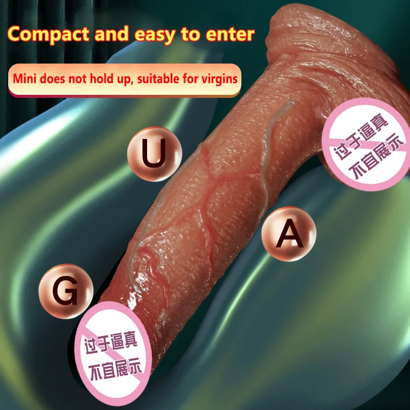 Realistic Thrusting Dildo Vibrator Soft Small and Convenient Medical Silicone Penis For Woman G Spot Vagina Masturbator Sex Toys