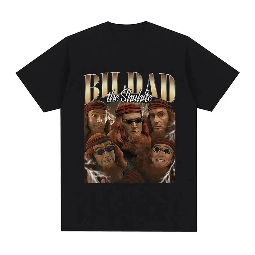 Classic Good Omens Vintage Graphic T Shirt Men's Fashion High Quality Cotton T-shirts Unisex Casual Oversized T-shirt 62407