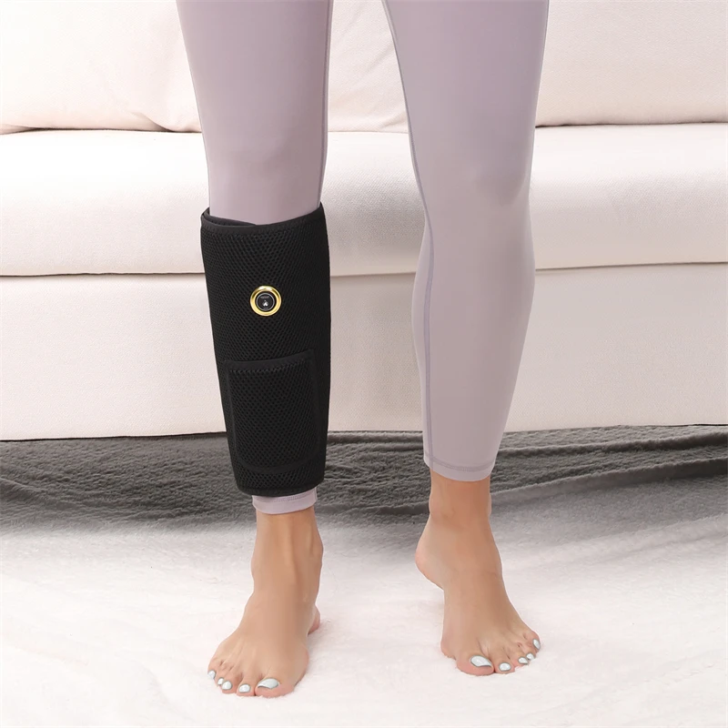 

Воздушный слой с подогревом и обертыванием для икр с вибрационным массажем, снимает жесткость ног, мышечные боли и средства, восстановление после спортивных травм, тепло