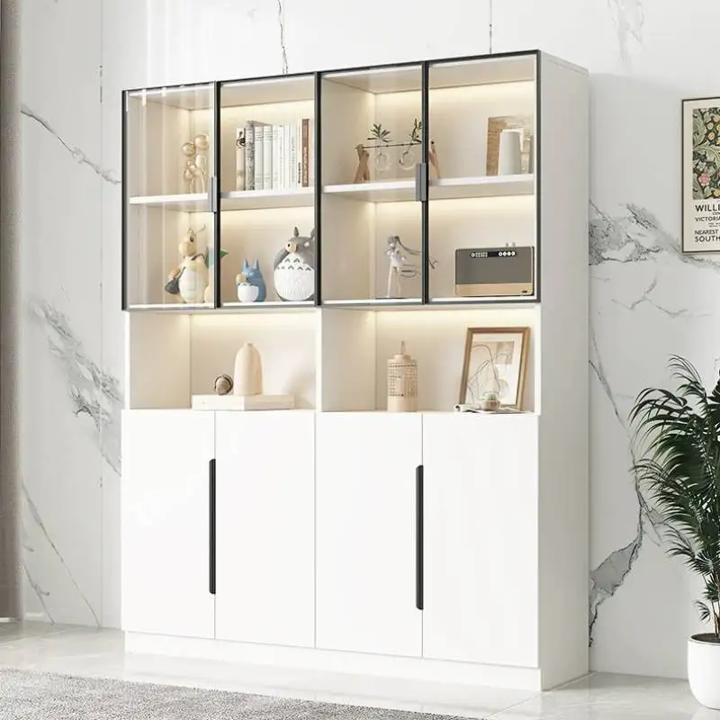European Kitchen Cabinets Organizer Shelf Quality Tall Nordic Storage Cabinets Italian Wooden Meuble Rangement Furniture Home