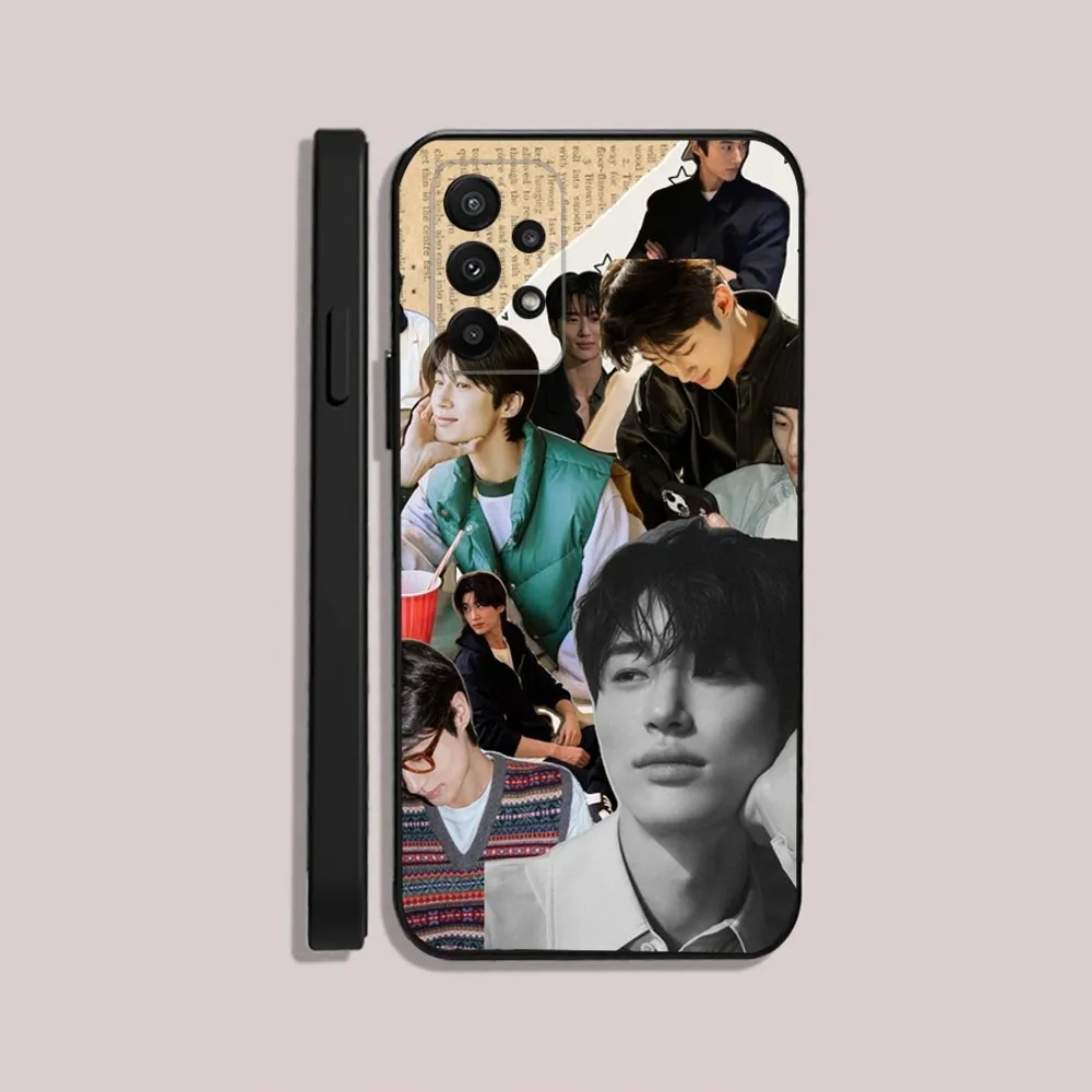 Byeon Woo Seok  Phone Case For Samsung S24,23,22,30,21,10,9,Ultra,Plus,Lite,FE,5G Black Soft Case