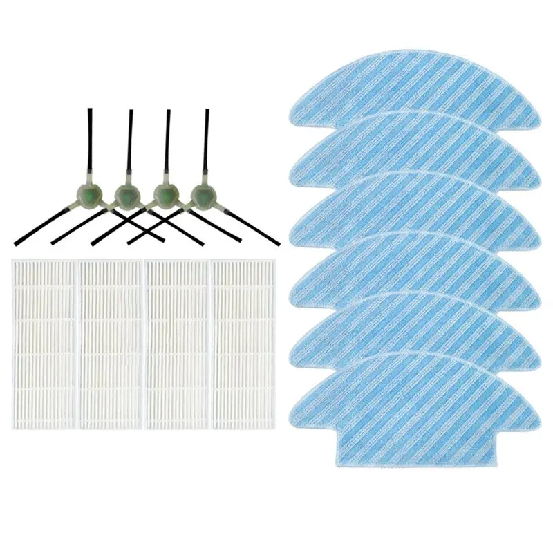 [NEWA66Z!】 Side Brush Filter Mop Cloth Parts Robot Vacuum Cleaner Accessories Robot Vacuum Cleaner Accessories