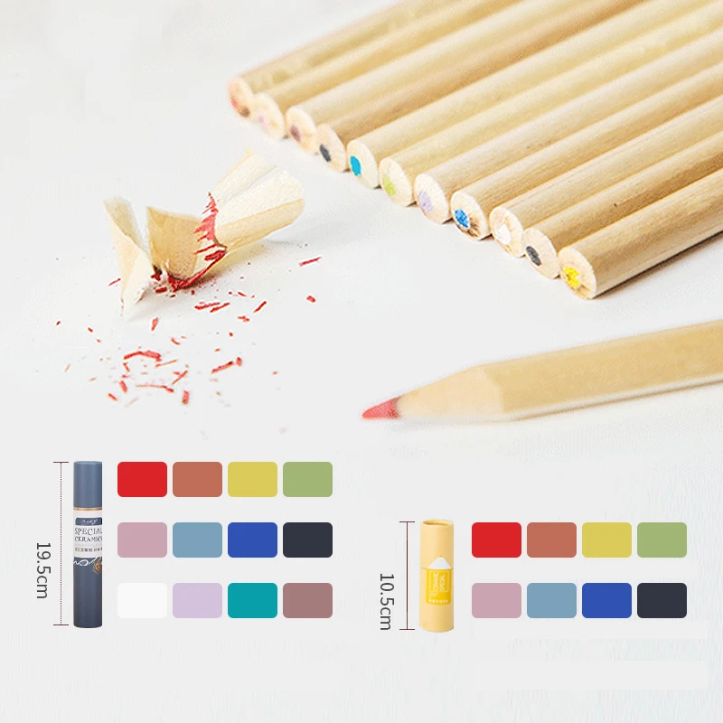 Ceramic Paint DIY Underglaze Painted Hand-painted Pencil 8-color Ceramic Special Colored Pencil Blank Coloring Pigment