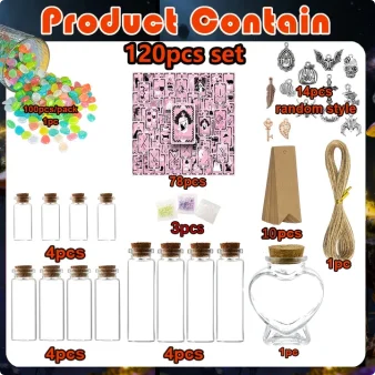 

Набор волшебных зелий, идеально подходящий для праздничных подарков мальчикам и девочкам, любимые подарки, ручная работа, DIY.