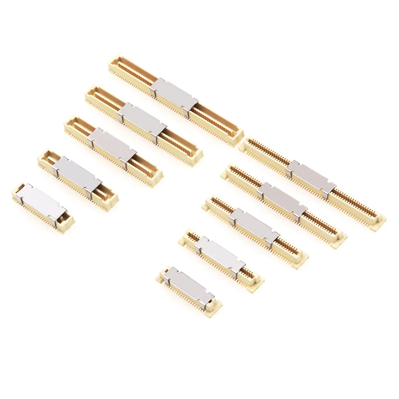 10PCS 0.8mm BTB Connector Board to Board Type DF9 SMT 40Pin 60Pin 80Pin100Pin 120Pin 140Pin Male Female Socket for LCD