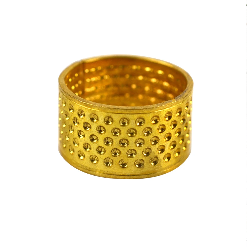 

100pcs Metal Thimble Sewing Quilting Finger Protectors Durable Practical Easy Wear DIY Craft Cross Stitching Kit