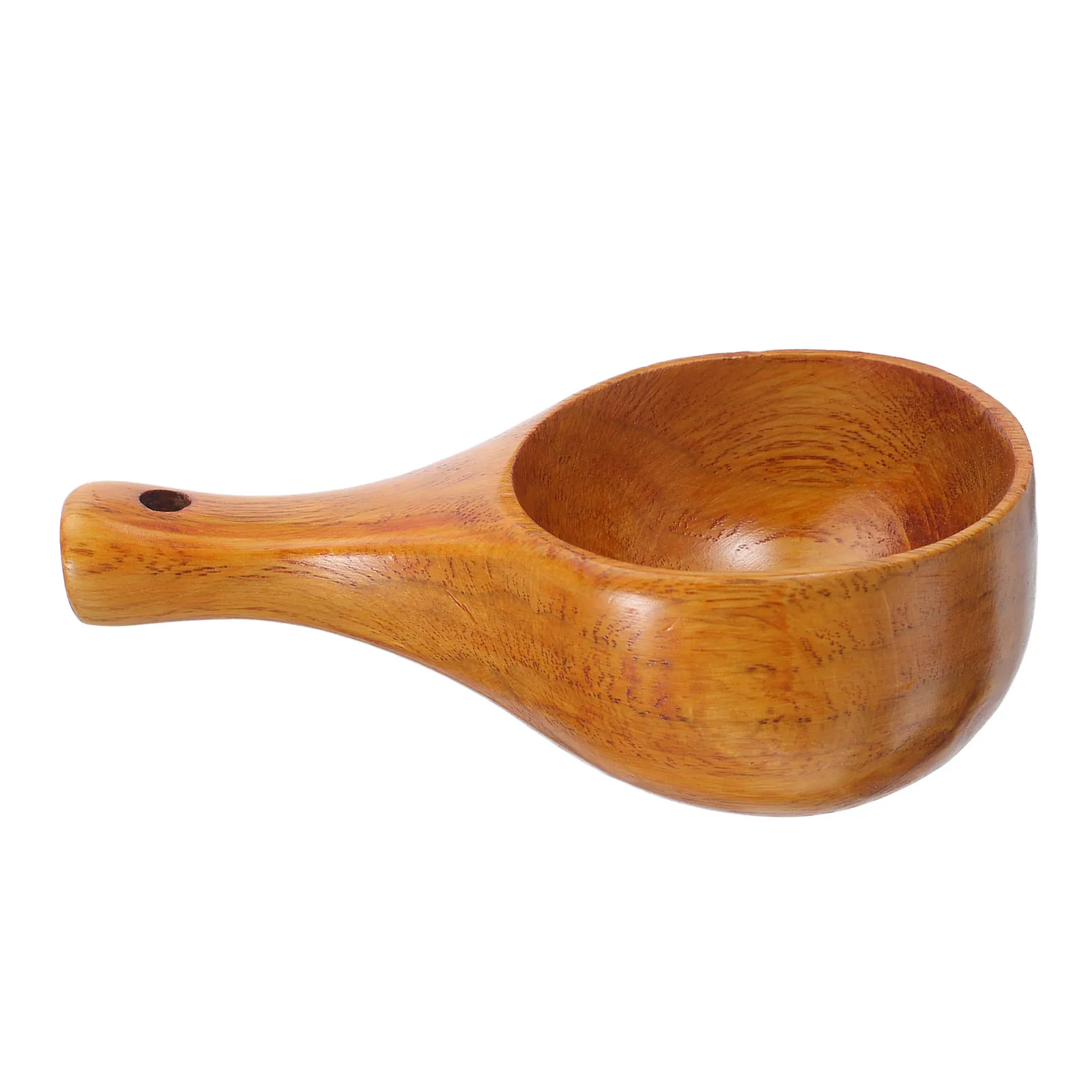 

Большой деревянный ковш для воды, эргономичный, для сауны, бани, спа, многофункциональная лопатка для риса и соли