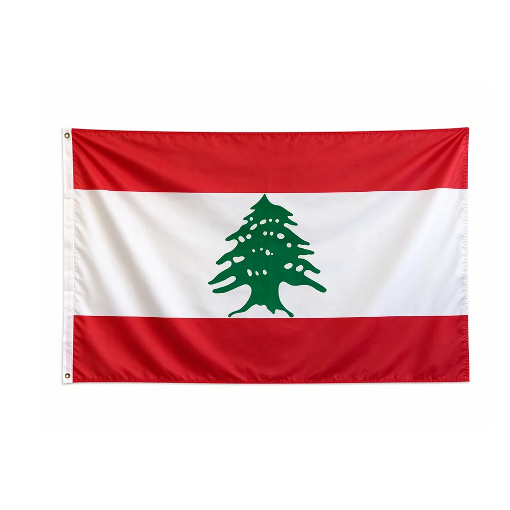 Lebanon National Flag 90x150cm 3x5ft Polyester Hanging Lubnan LB LBN Lebanese Banner Indoor Outdoor Wall Garden Decoration