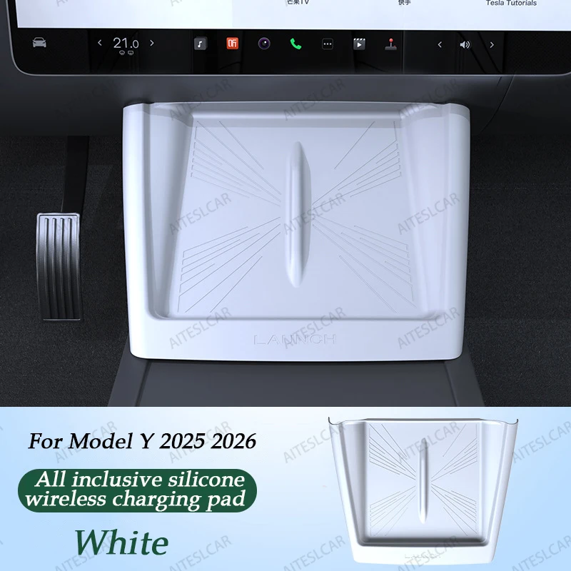 charging pad White