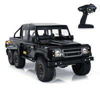 1/10 Scale YIKONG RC Model 6WD YK6101 Crawler Pickup Car Off Road Vehicle ESC Motor Servo W/O Battery RC Toys Model