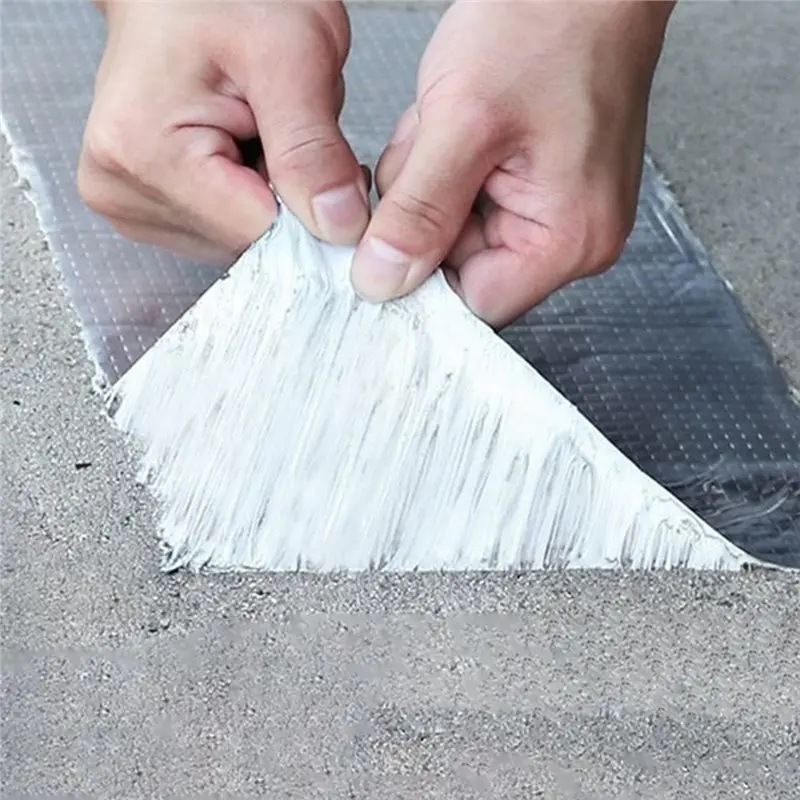 ABVG-Thicken Aluminum Foil Adhesive Tape,10Cm X 5M, For Roof Leak, RV, Crack& Pipe Repair Waterproof Butyl Tape 4