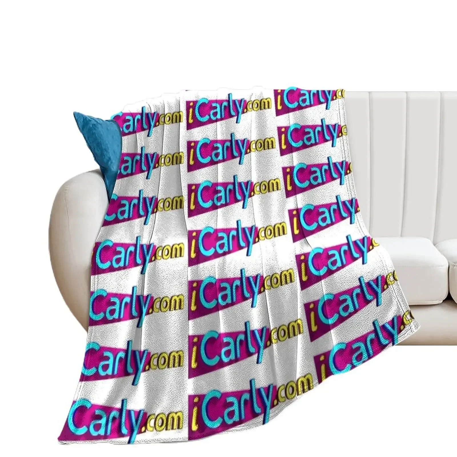 icarly.com Throw Blanket Loose christmas gifts Shaggy Blankets