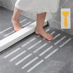 Anti-slip Strips, Safety Shower Treads Stickers,Floor-Strength Adhesive Grip Appliques for Baby,Senior,Adult (Clear).