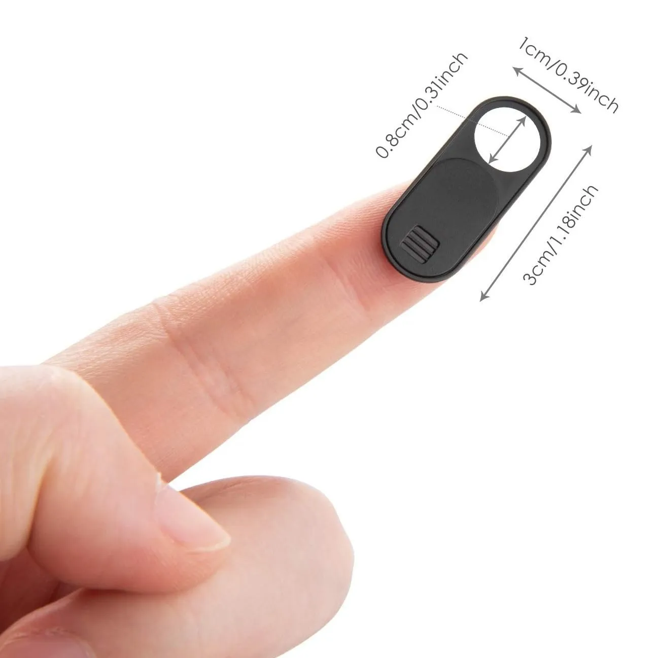 Privacy Camera Cover for Tesla Model 3/Y/S/X Slide-to-Close Lens Shutter for Interior Cabin Camera Anti-Spy Protection Accessory