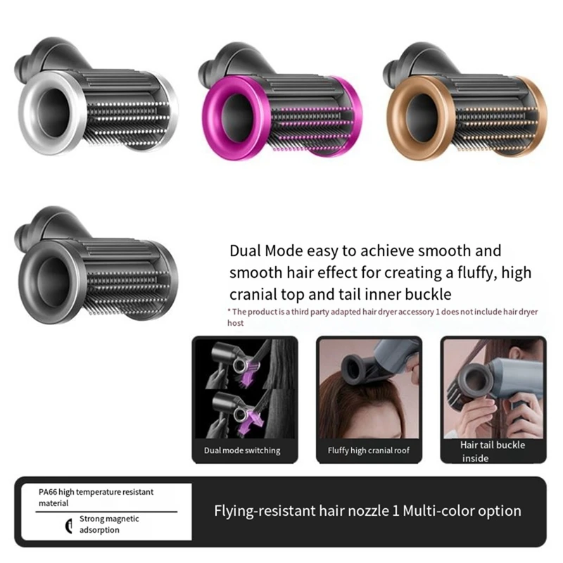 

New For Laifen Hair Dryer Wind Hood Accessories LF03/SE Anti Warping Anti Flying Styling Curling Air Nozzle Accessories