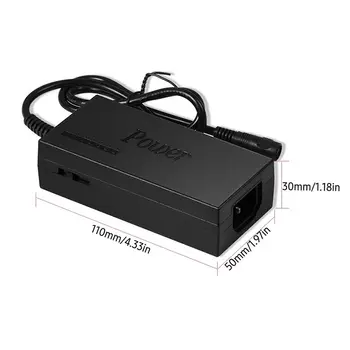 Univerzální napájecí adaptér 96W 12V až 24V, nastavitelná sada nabíječek DC 5,5x2,1 mm, 8 zástrček pro Dell, Toshiba, HP, Lenovo, Asus, Acer, notebooky 6 nejlepší prodej nabíječka Acer - №5