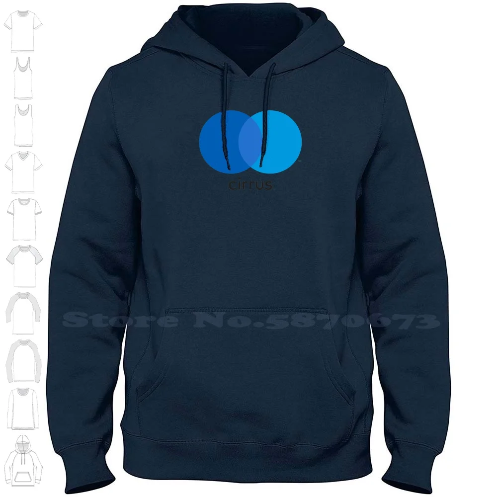 Cirrus Logo Fashion Sweatshirt Top Quality 100% Cotton Hoodies