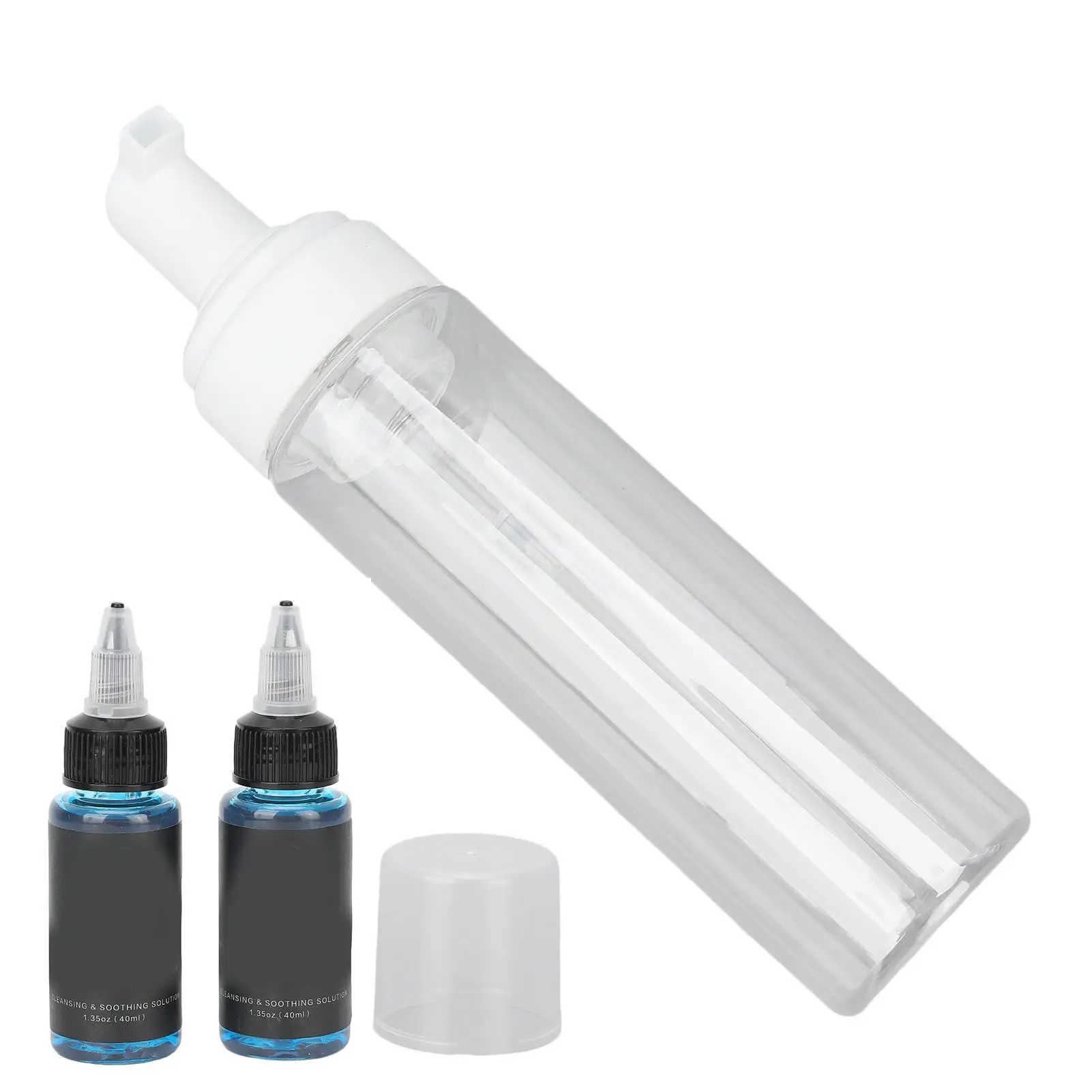 for tattoo Cleaning Kit with Foam Bottle - Swelling Relief & Pain Reduction for tattoo Artists & Shops