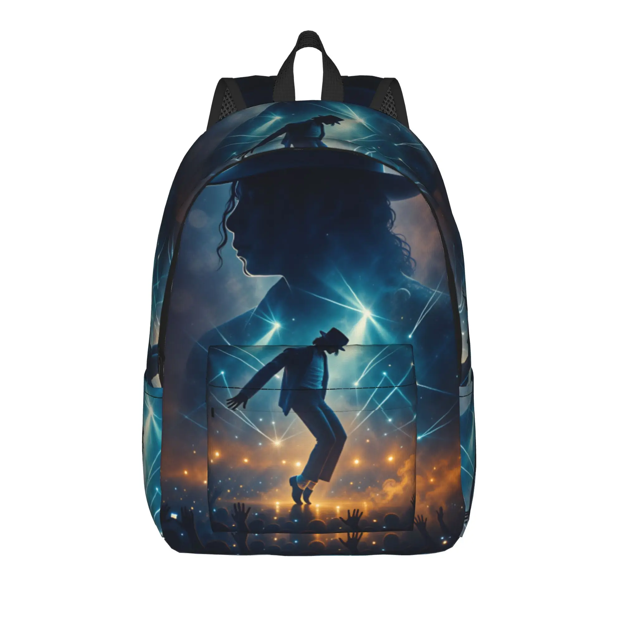 

Michael MJ Backpack College Backpacks Boy Designer Soft School Bags Style Rucksack