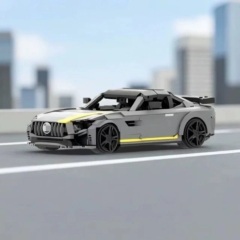 MOC Creative City Speed Sports Car High Difficulty Racing Cool Building Blocks Model Adult Assembly Toys Birthday Gift Ornament