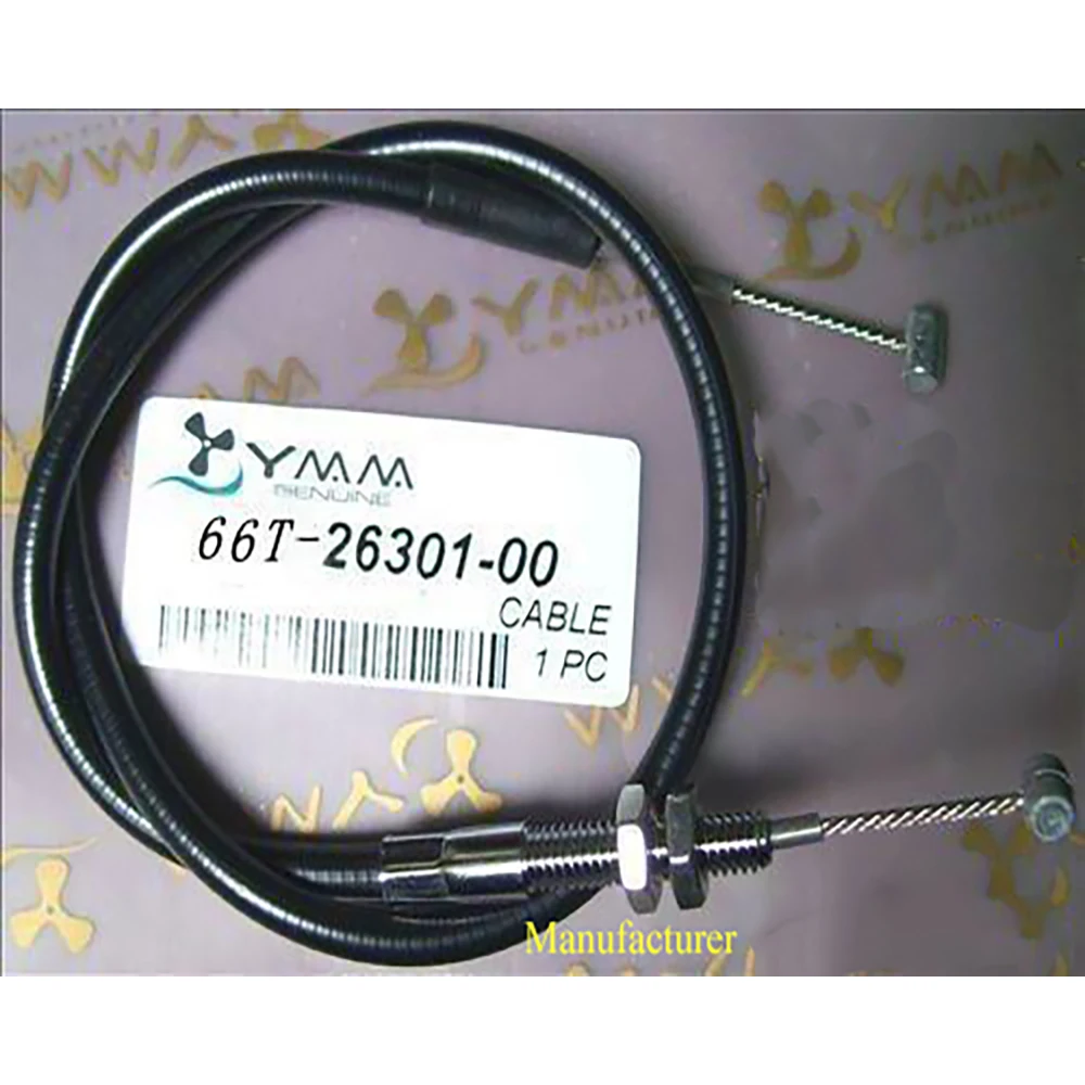 

Free Shipping Marine Outboard Motor Throttle Cable for Yamaha New model stroke 40HP Boat Hooking engine accessories 66T-26301