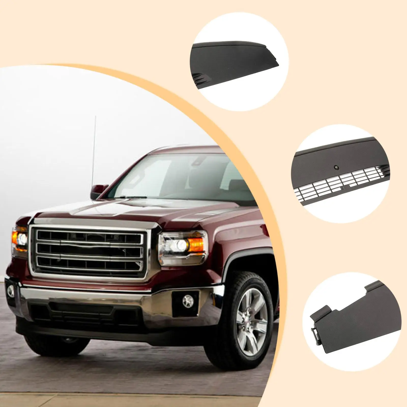 

Dashboard Panel Black for Chevrolet Silverado 1500 07-13 Cheyenne 07-14