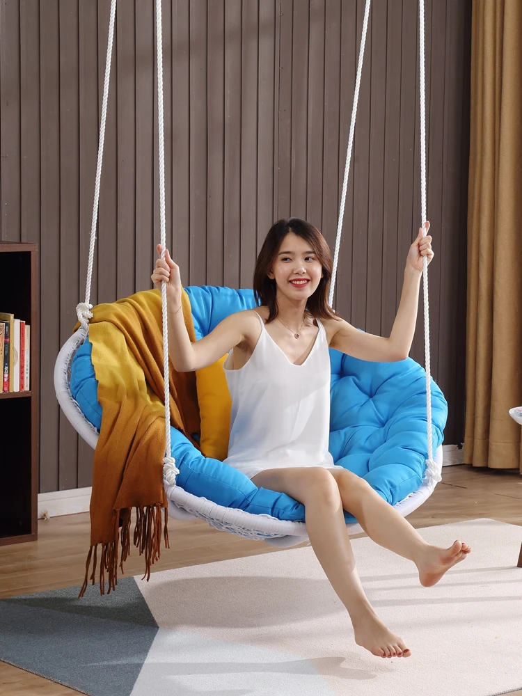 Hanging chair, swing, indoor hanging basket, rattan chair, North Ouyang platform, rocking chair