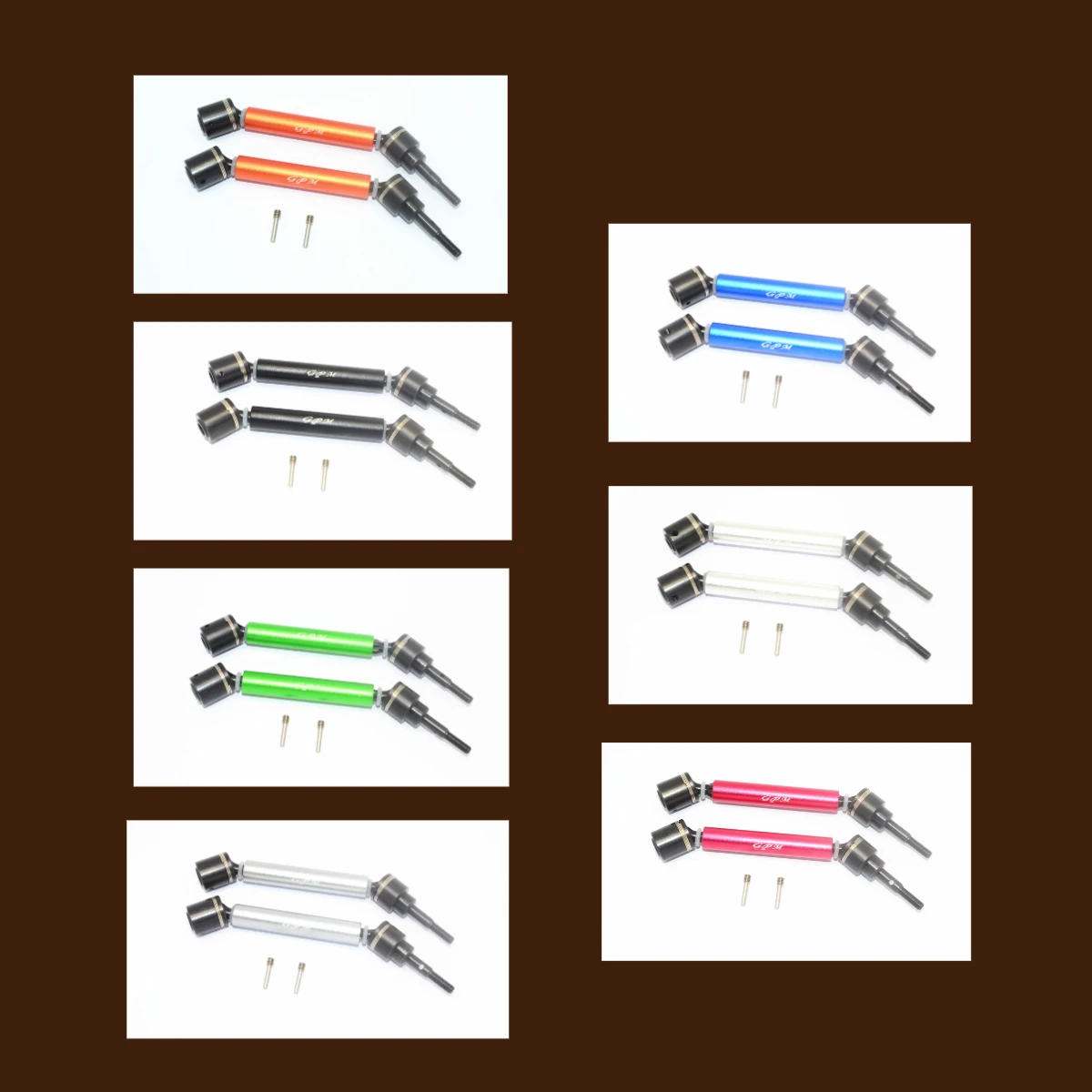 

GPM Harden Steel+F/R Adjustable CVD Drive Shaft TRAXXAS 1/10 Maxx 1.0 Maxx Slash 102076-4