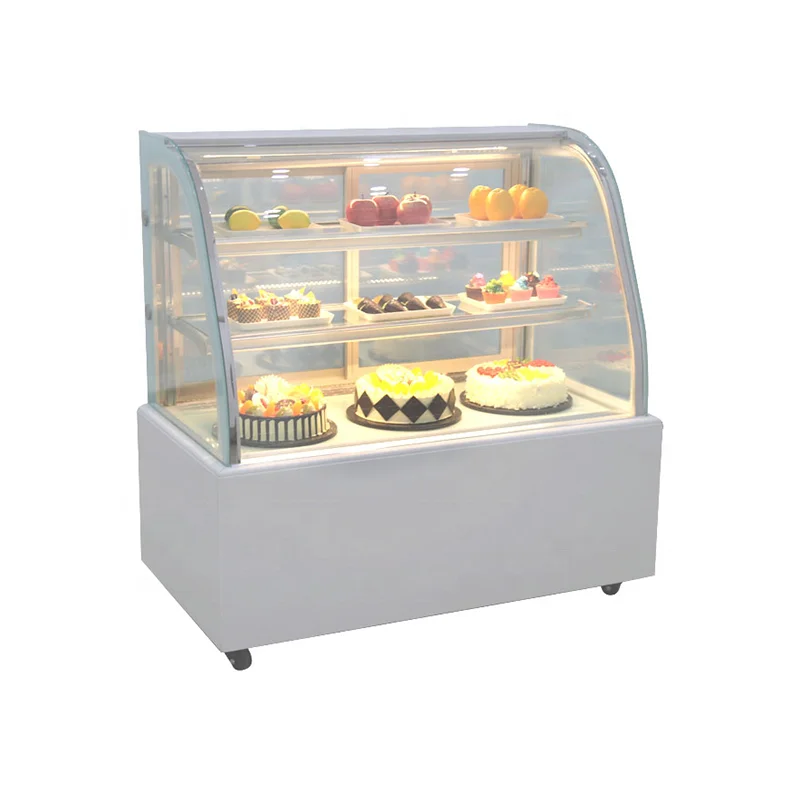 

Food freezer refrigerator bakery cake display refrigerator