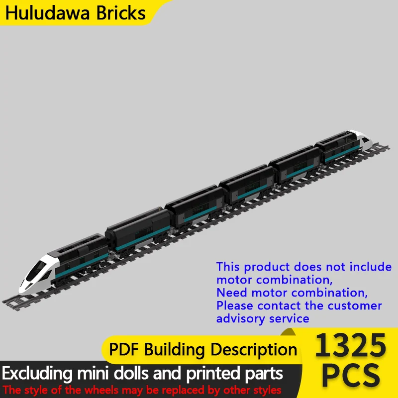 

Модель городской автомобиль MOC, строительные кирпичи, Metro Express, пассажирский поезд, модульная технология, детские праздничные подарки, сборные игрушки, костюм