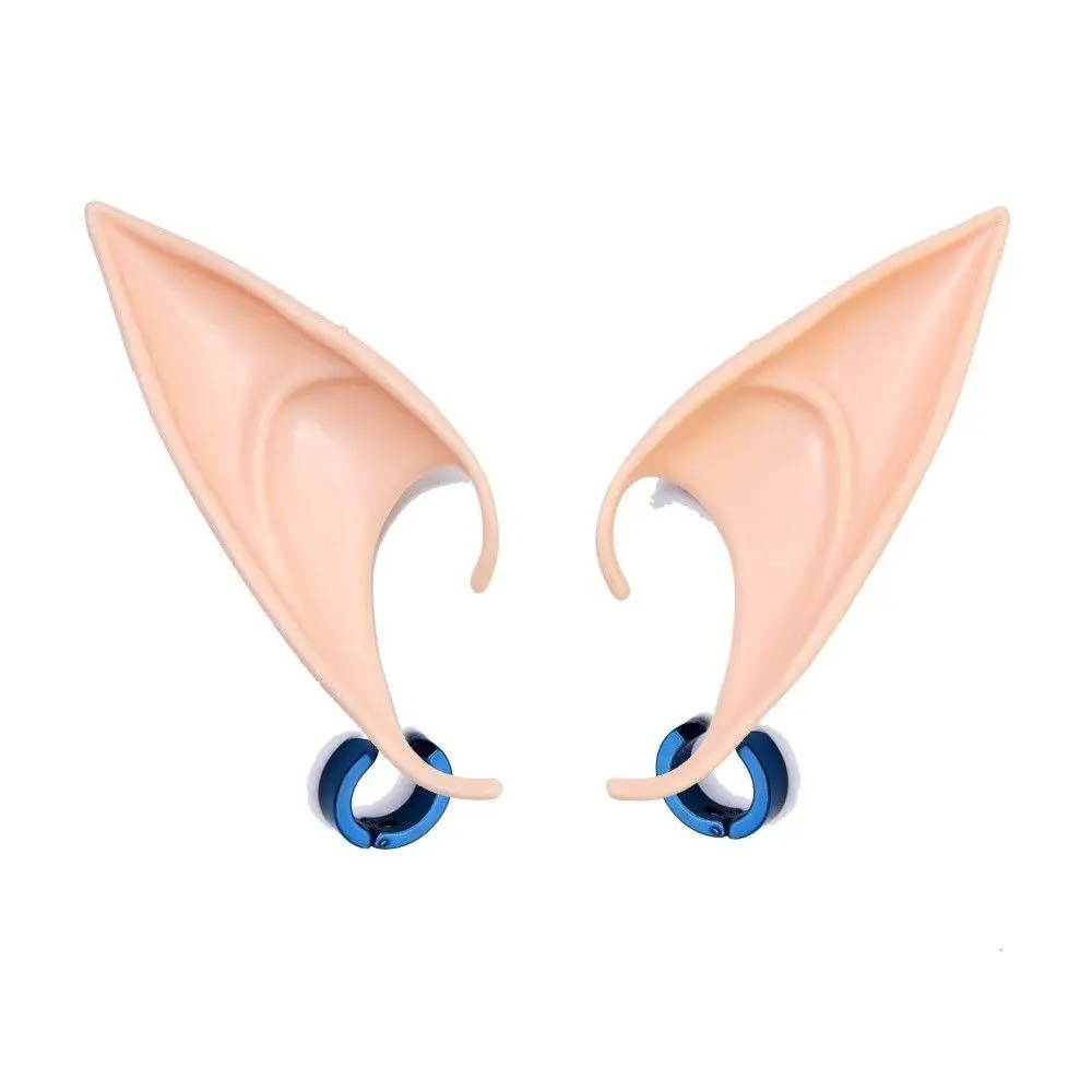 Link Cosplay Ears Titanium Steel Ear Clips Earrings