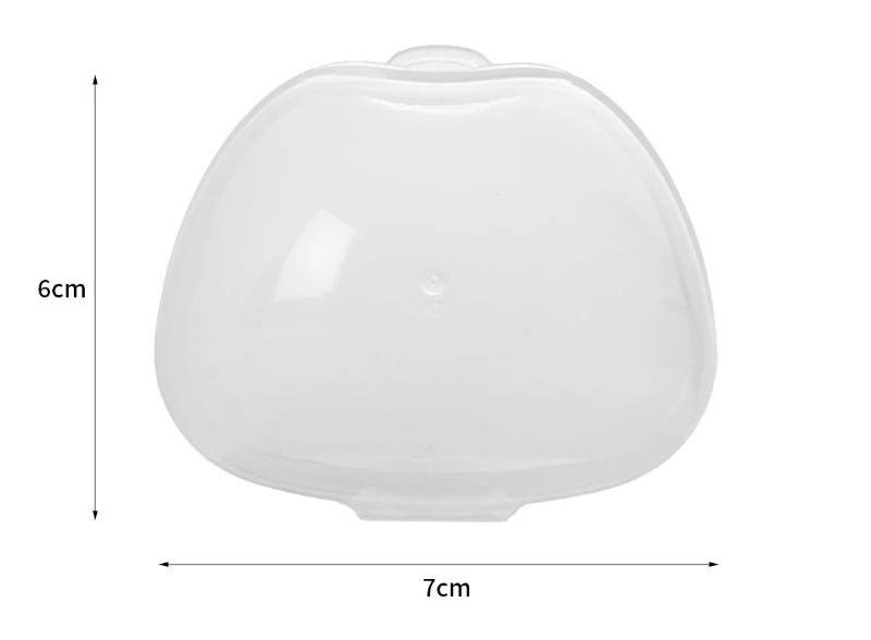 Transparente Schnullerbox, Schnullerhalter, Tragbare Beruhigungssauger-Box, BPA-freier Nippelschutz für Reisen, Auto & Zuhause – Detail 1