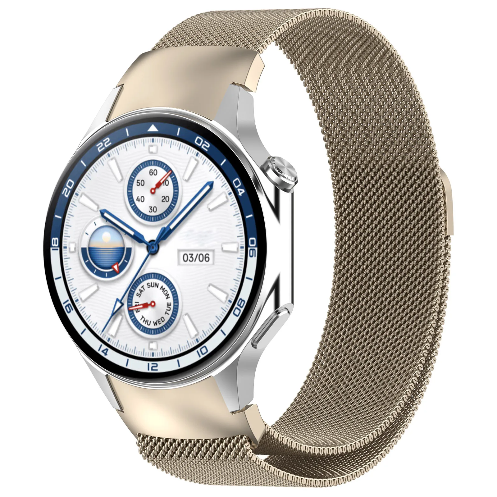 Stainless Steel Milanese Strap For Oneplus Watch 2R Metal Steel Band Replacement Magnetic Wriststrap Bracelet