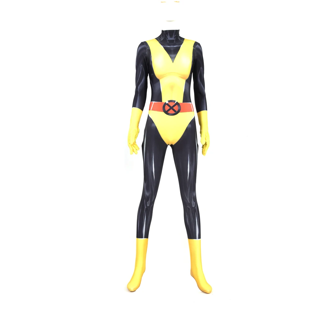 

Kitty Pryde Superhero Cosplay Costume Halloween Suit Zentai Bodysuit Party Jumpsuits