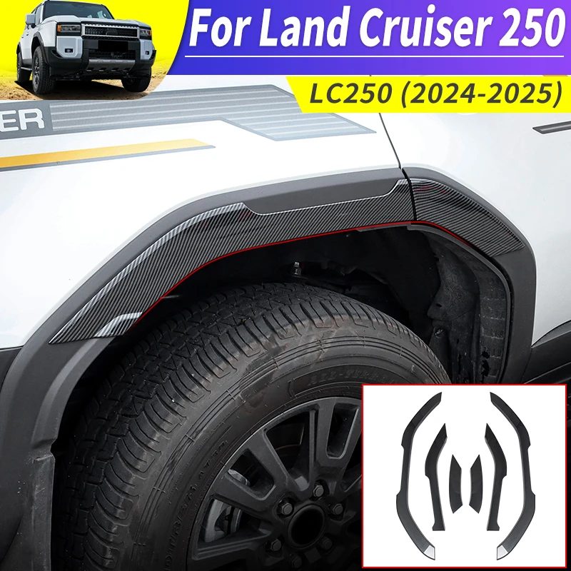 For Toyota Land Cruiser 250 2024 2025 Prado LC250 1958 First Edition J250 Exterior Decoration Wheel eyebrow,Upgraded Accessories
