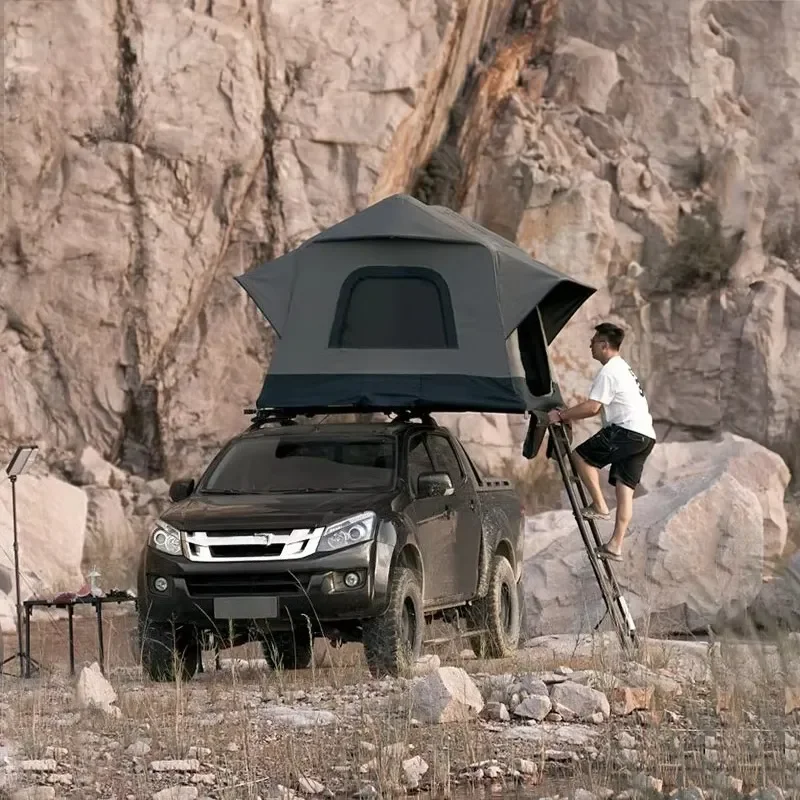 Aluminum Honeycomb Hard Shell Brand New Patented Inflatable Roof Top Tent Car Camping Tent 2-3 Person Wild Land Air Cruiser