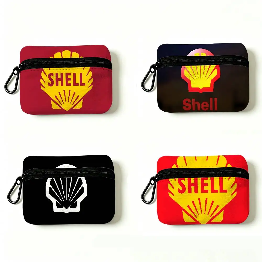 S-ShellS Wear-resistant Oxford Cloth Coin Purse Portable Backpack Hanging Card Storage Bag