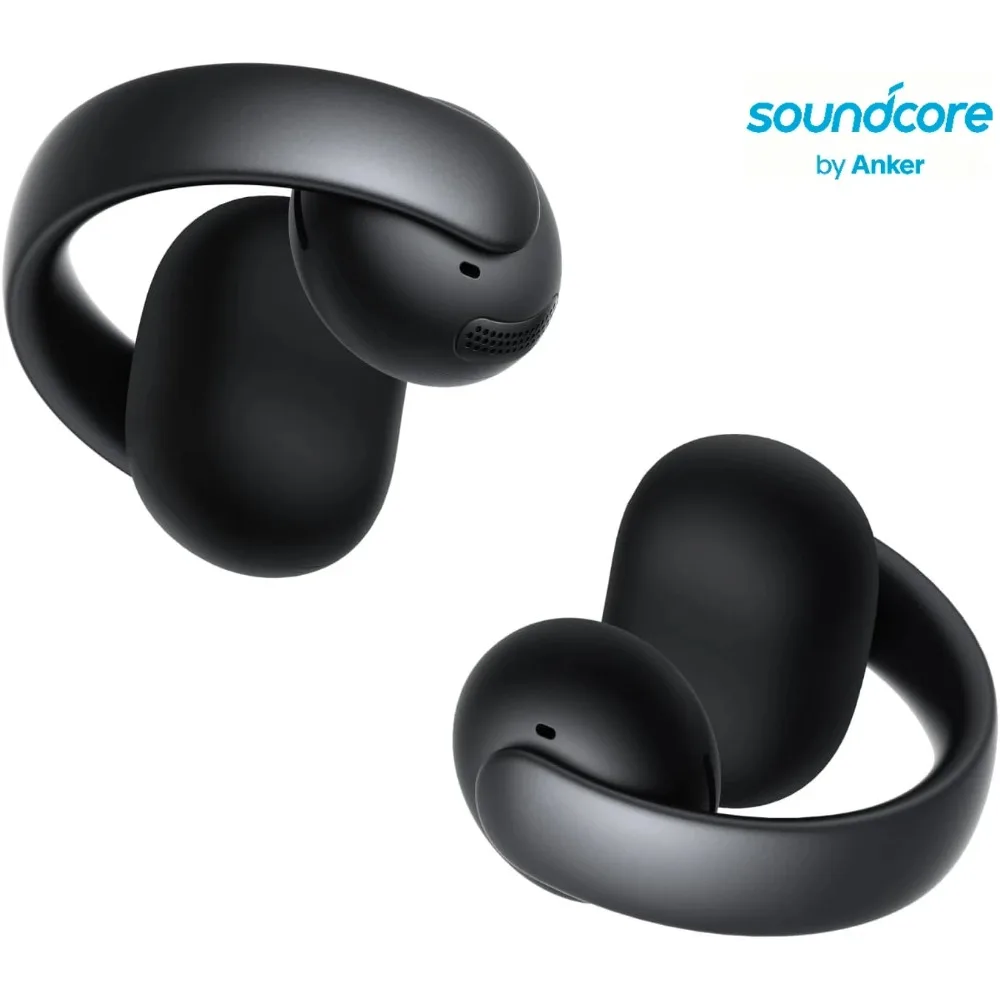 

Soundcore by Anker AeroClip Open Ear Earbuds Clip-On Design Soft Adaptive Comfort Wireless Bluetooth Sports Earphones