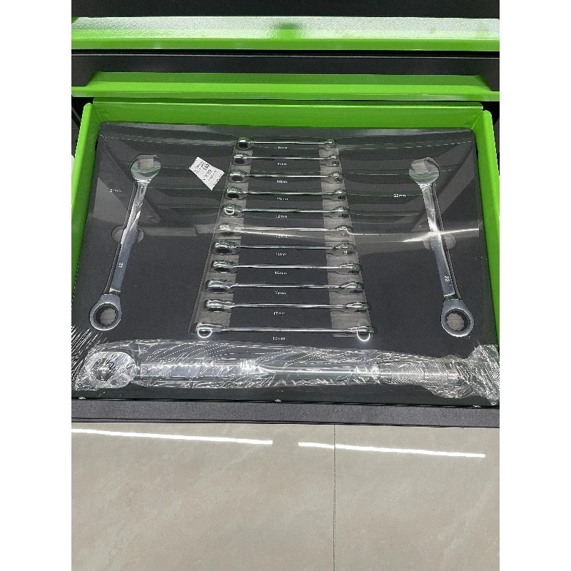 Mobile 7-Drawer Stainless Steel Tool Trolley Cabinet 200kg Load Capacity OEM Available Includes 200PCS Multi-Purpose Hand Tools