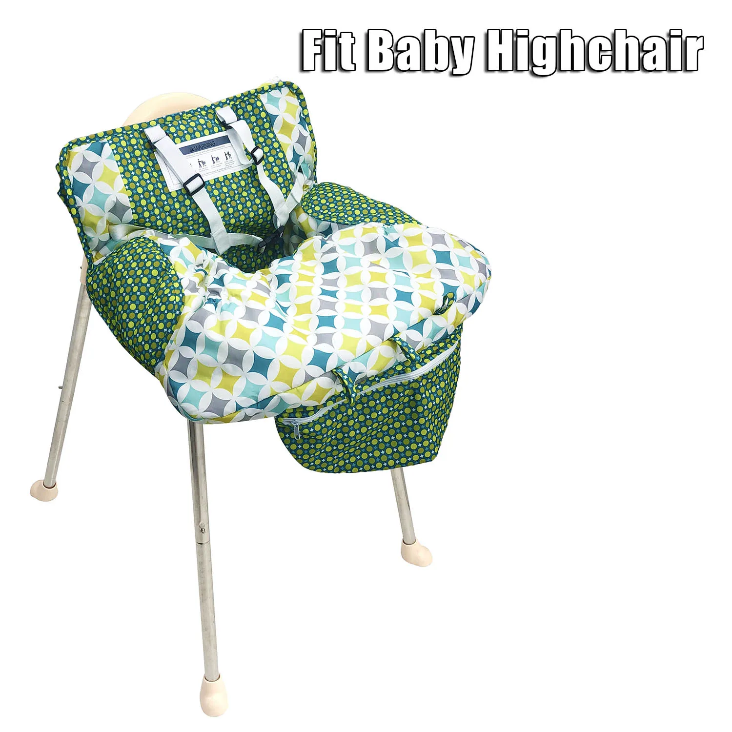premium-high-chair-shopping-cart-cover-soft-cushion-pad-with-safety-harness-universal-fit-easy-installation