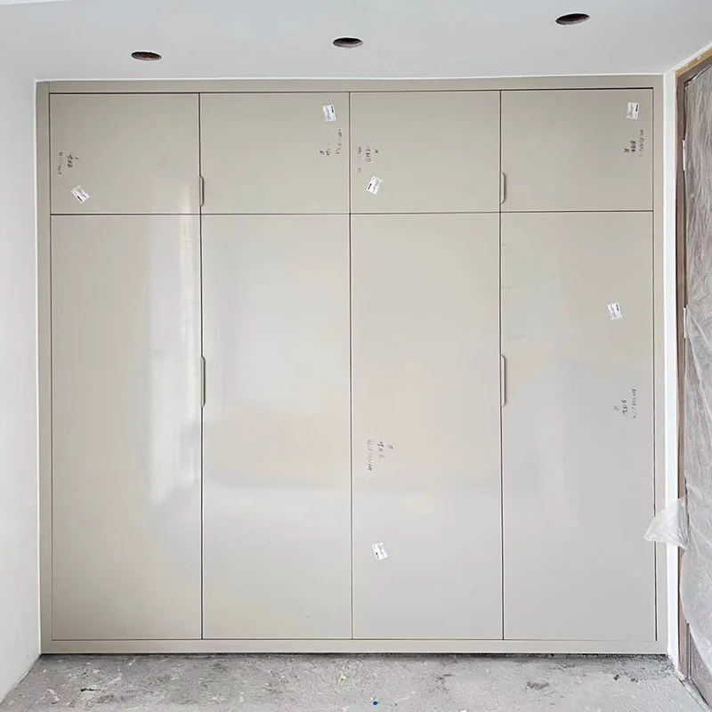 

All-aluminum home furnishing whole house custom aluminum alloy shoe cabinet enters the door, living room