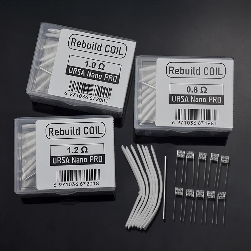 

DIY Tool Rebuild Kit Mesh Coil Resistance Wire Replacement Accessory For URSA Nano PRO 0.6/0.8/1.0/1.2ohm
